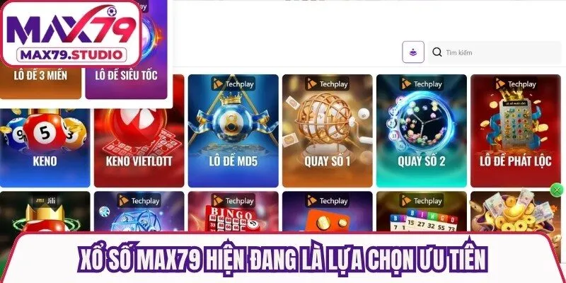 Xổ số Max79 hiện đang là lựa chọn ưu tiên của đông đảo người chơi